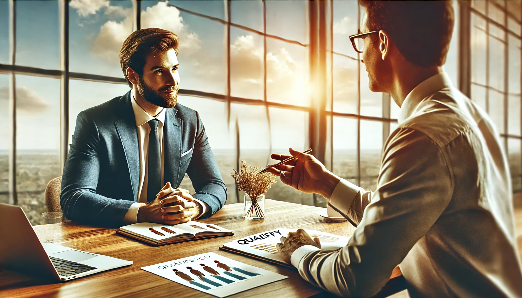 Consultative selling techniques for professional services client meeting