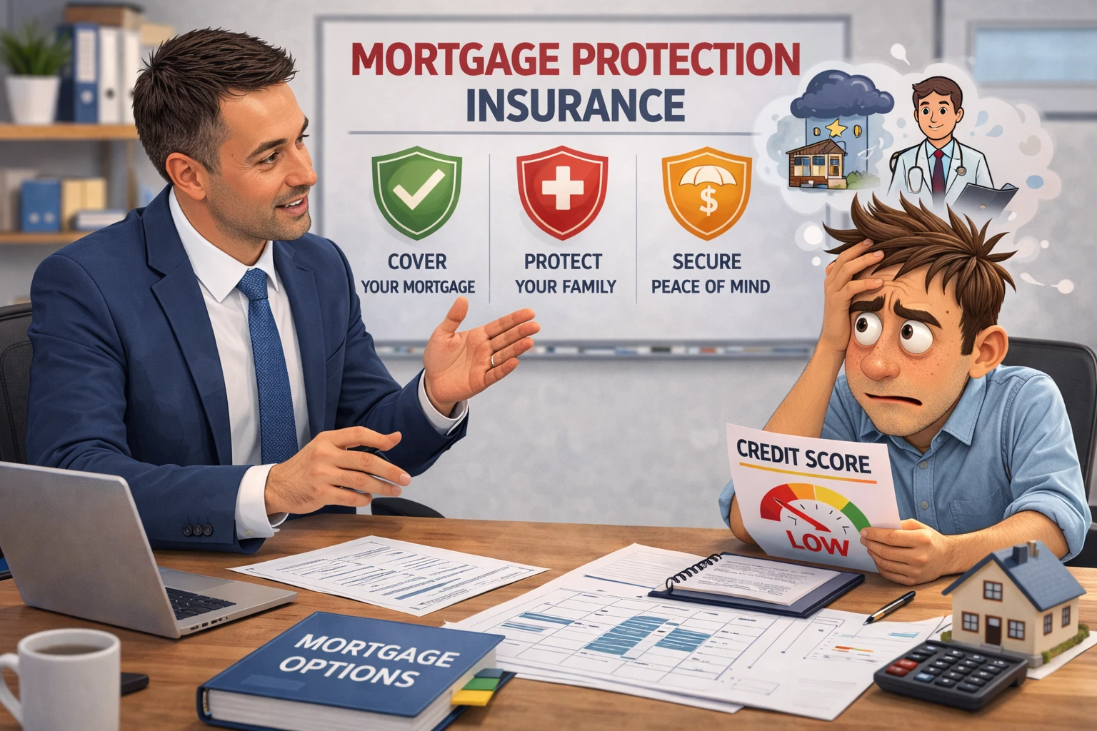 Mortgage protection insurance guide for UK homeowners comparing life insurance for mortgage, income protection insurance UK and mortgage life cover